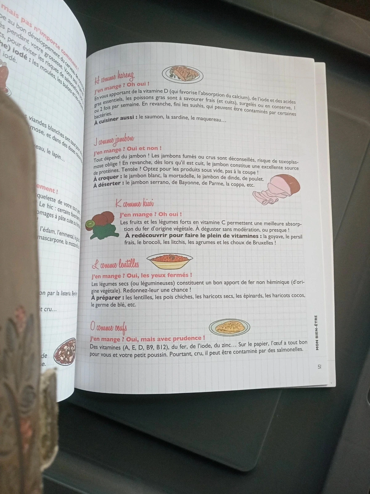Libro "Mon p'tit cahier - Ma grossesse au naturel" - Véronique Deiller – photo 9